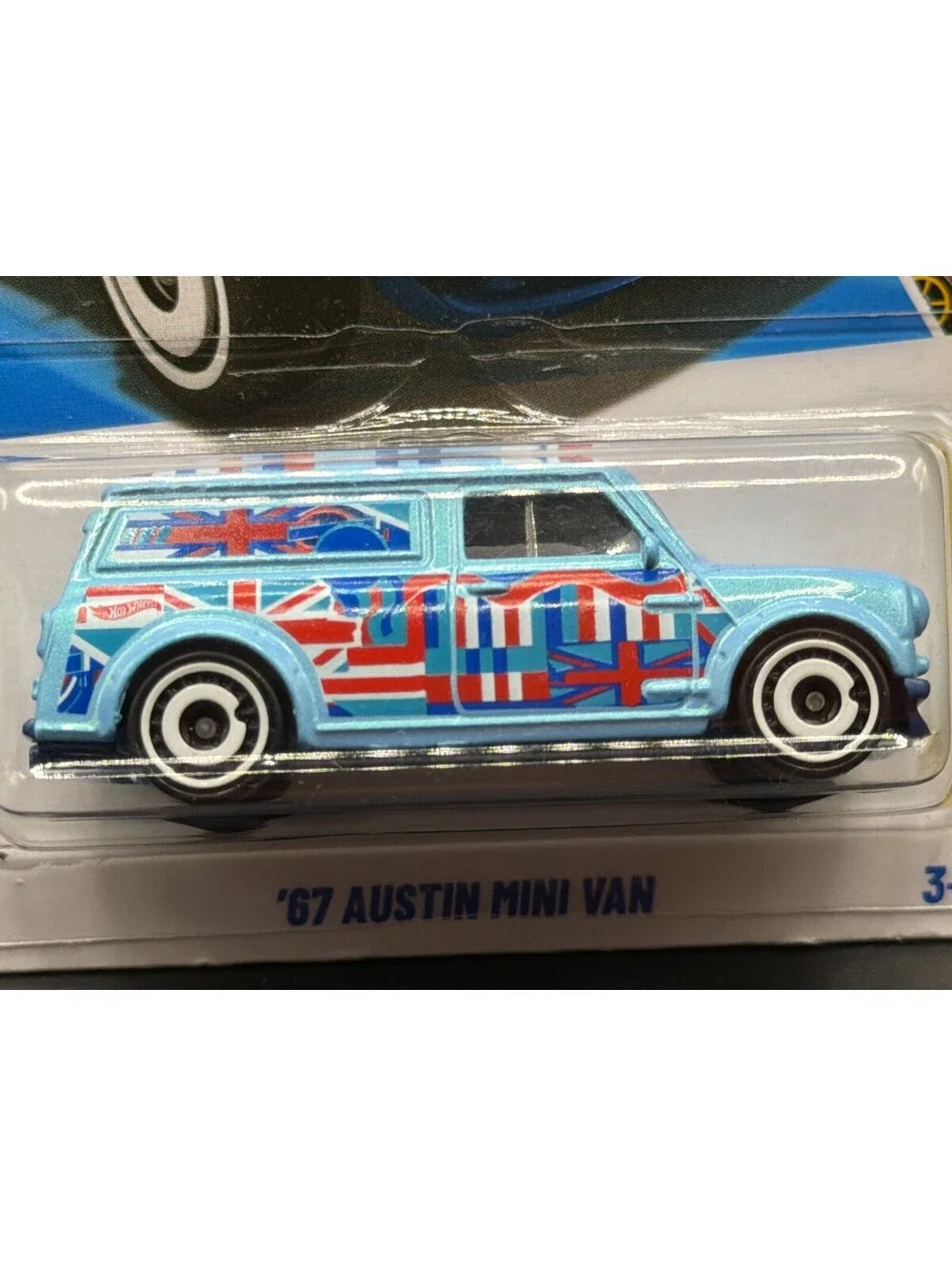 2025 Hot Wheels '67 Austin Mini Van - HW Art Cars 10/10 (169/250) - Blue